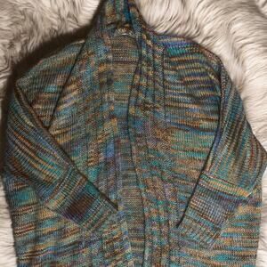 Knitted Cardigan Multi color